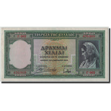 Biljet, Griekenland, 1000 Drachmai, 1939, 1939-01-01, KM:110a, SUP+