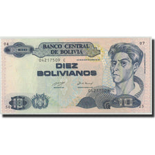 Bolivia, 10 Bolivianos, Undated (1993), 1986-11-28, KM:210, UNC(65-70)