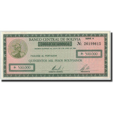 Bolivia, 500,000 Pesos Bolivianos, 1984, 1984-06-05, KM:189, UNC(65-70)