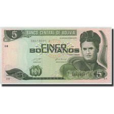 Billet, Bolivie, 5 Bolivianos, 1986, 1986-11-28, KM:209, NEUF