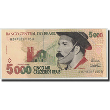 Brazil, 5000 Cruzeiros Reais, Undated (1993), KM:241, UNC(65-70)