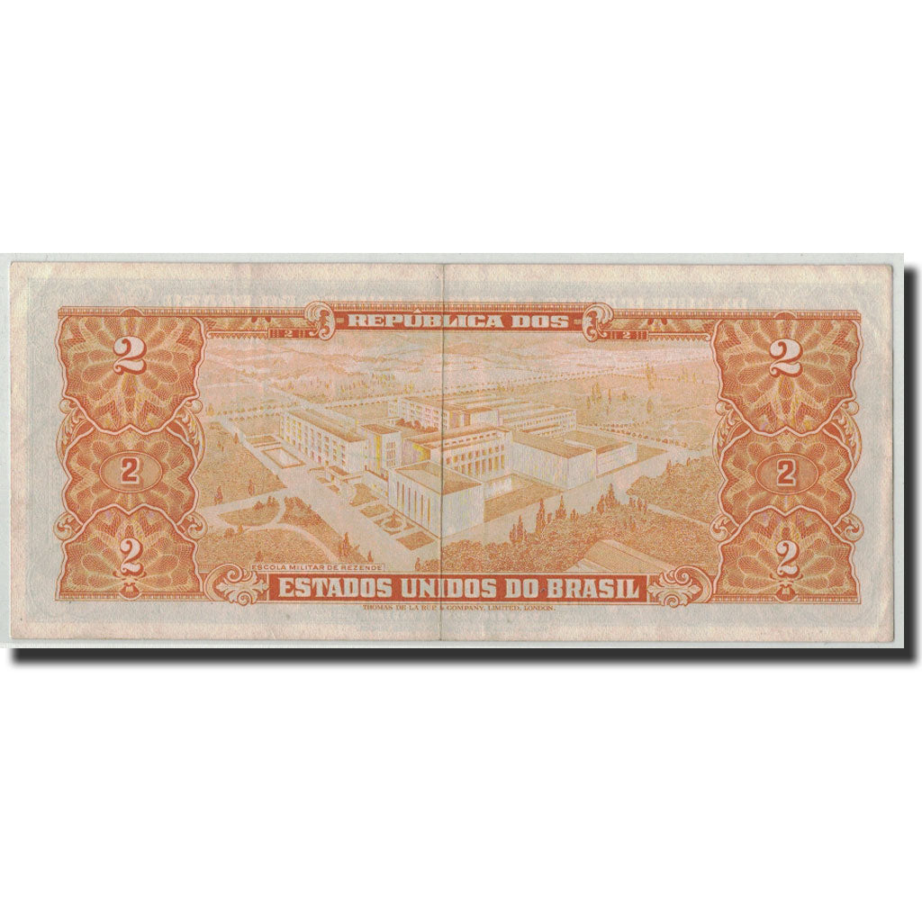 Billet, Brésil, 2 Cruzeiros, Undated (1956-58), KM:157Ab, SUP