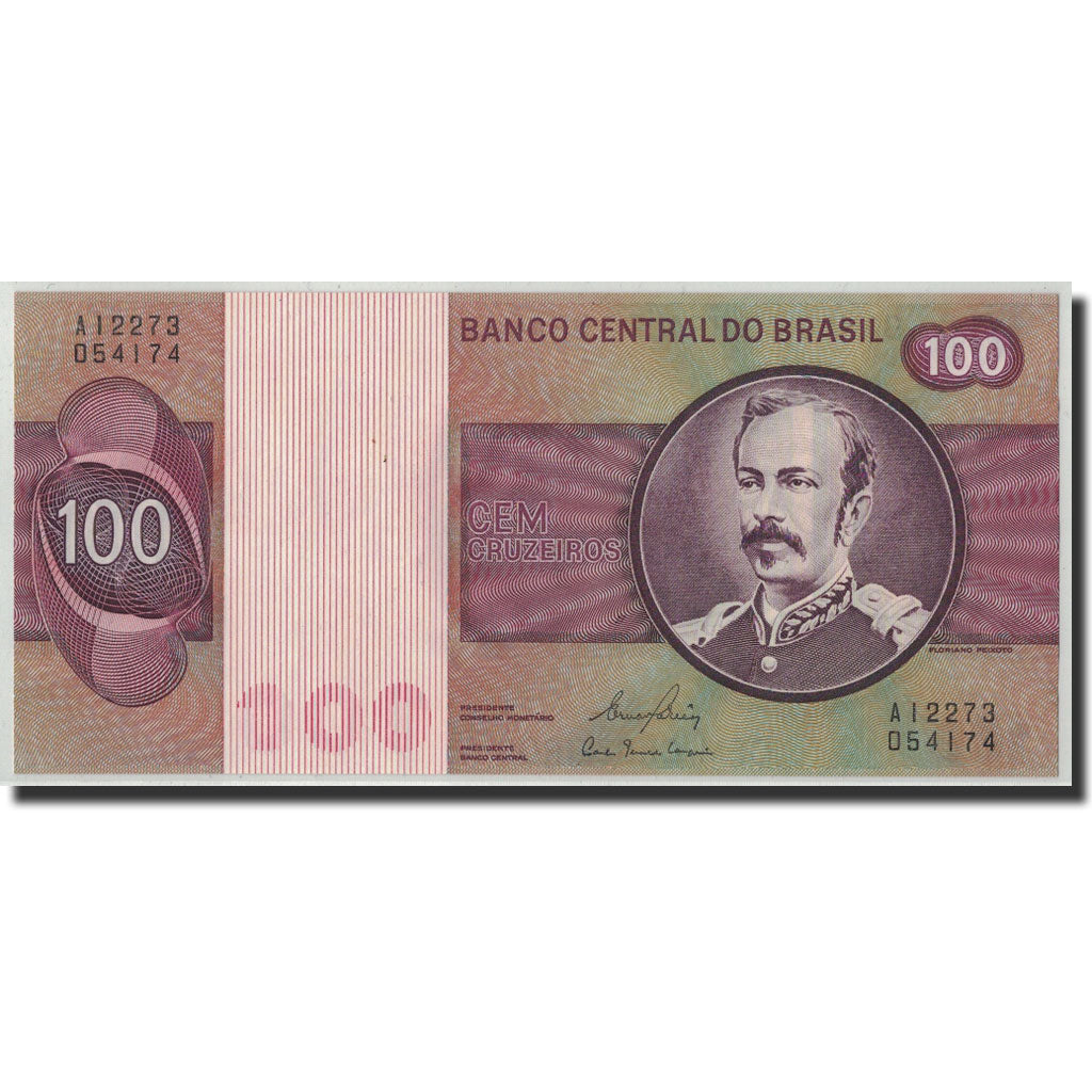 Banknote, Brazil, 100 Cruzeiros, undated (1981), KM:195Ab, UNC(65-70)