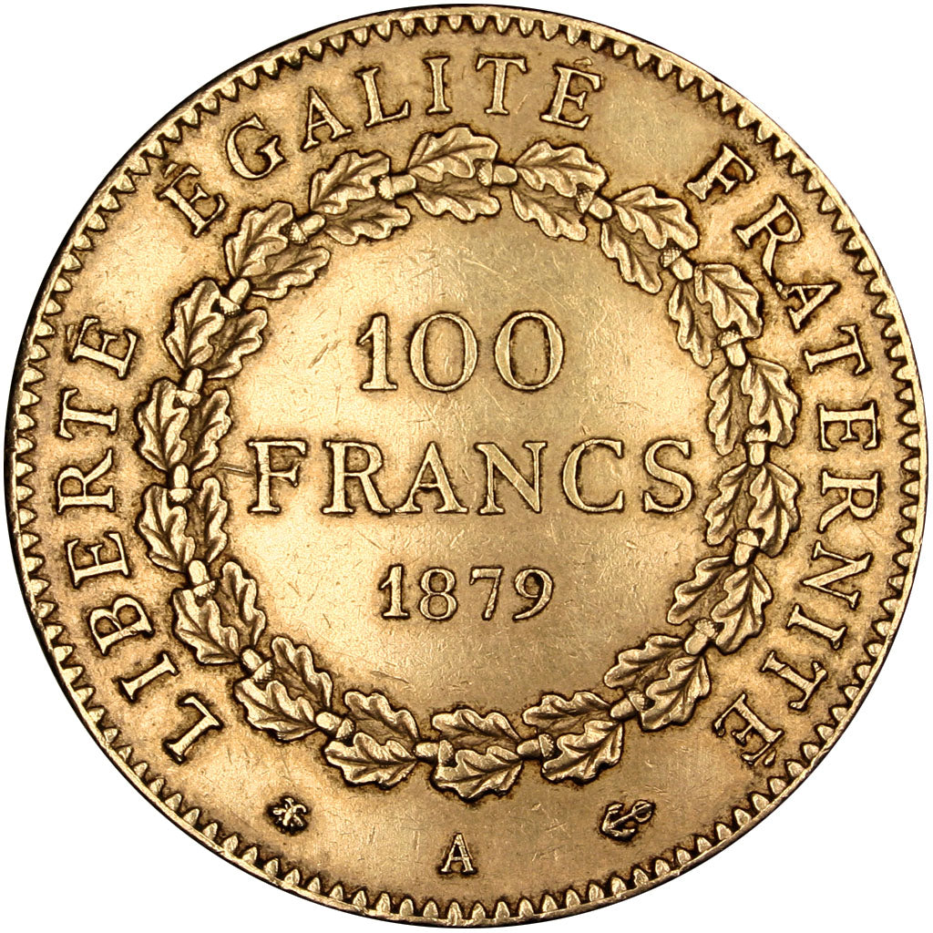 Francia, Génie, 100 Francs, 1879, Paris, BB+, Oro, Gadoury:1137
