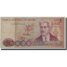Brésil, 50,000 Cruzeiros, Undated (1985), KM:204c, B