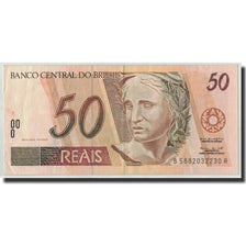 Banknote, Brazil, 50 Reais, Undated (1994), KM:246j, VF(20-25)