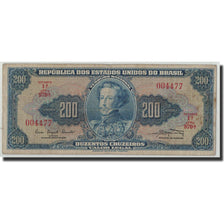 Brazil, 200 Cruzeiros, Undated (1961), KM:171a, F(12-15)