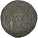 Justinian I 527-565, Follis, Nicomedia, EF(40-45), Copper, Sear #201, 22.40