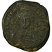 Coin, Justinian I, Follis, Constantinople, EF(40-45), Copper, Sear:163