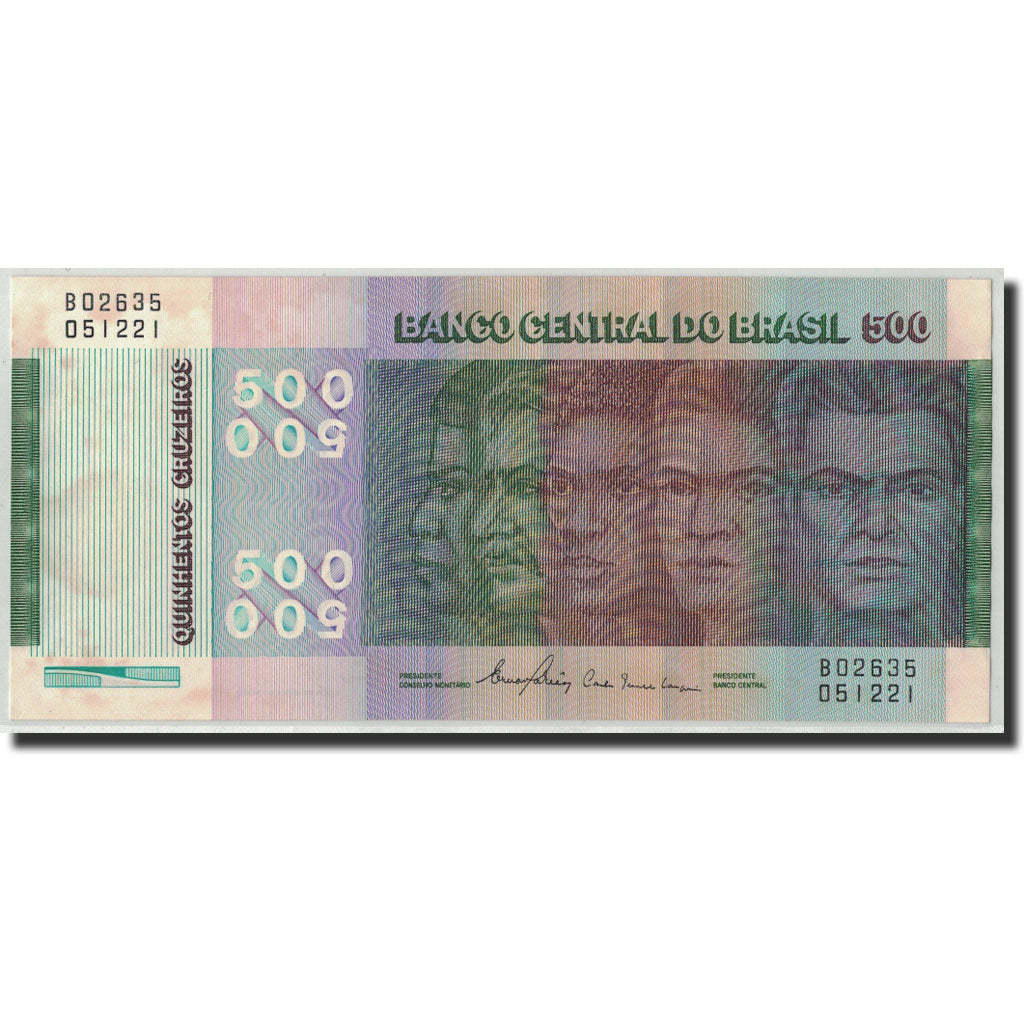 Banconote, Brasile, 500 Cruzeiros, Undated (1980), KM:196Ac, FDS