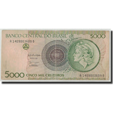 Banknote, Brazil, 5000 Cruzeiros, Undated (1990), KM:227, VF(20-25)