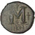 Moneta, Justinian I, Follis, Kyzikos, VF(30-35), Miedź, Sear:198 ou 199