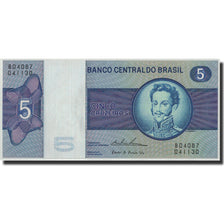 Banknote, Brazil, 5 Cruzeiros, Undated (1973), KM:192b, UNC(65-70)