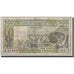 Billet, West African States, 500 Francs, 1981, KM:706Kc, B+