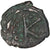 Moneda, Justin II, Half Follis, Constantinople, BC+, Cobre, Sear:361