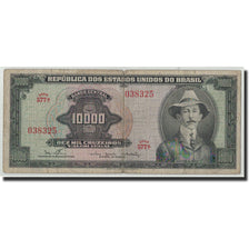 Brazil, 10,000 Cruzeiros, Undated (1966), KM:182Ba, VG(8-10)