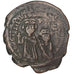Heraclius 610-641, Follis, Kyzikos, VF(30-35), Copper, Sear #840, 11.49