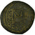 Moneda, Heraclius 610-641, Follis, Kyzikos, MBC, Cobre, Sear:839