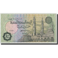 Geldschein, Ägypten, 50 Piastres, 2001, 2001-11-06, KM:62e, SS