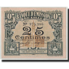 Geldschein, Frankreich, Lille, 25 Centimes, 1915, UNZ-, Pirot:59-1596