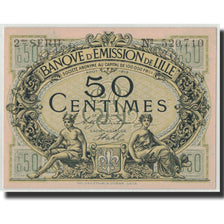 Billete, 50 Centimes, Pirot:59-1599, 1915, Francia, EBC, Lille