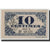 Banconote, Pirot:59-1632, SPL, Lille, 10 Centimes, 1917, Francia