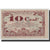Banknote, Pirot:59-1632, 10 Centimes, 1917, France, UNC(63), Lille