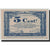 Billete, 5 Centimes, Pirot:59-1630, 1917, Francia, EBC, Lille