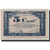 Billete, 5 Centimes, Pirot:59-1630, 1917, Francia, SC, Lille