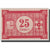 Banconote, Pirot:59-2052, SPL, Roubaix et Tourcoing, 25 Centimes, Undated
