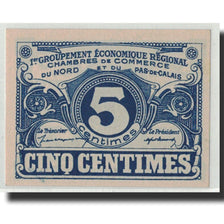 Banconote, Pirot:94-1, FDS, NORD-PAS DE CALAIS, 5 Centimes, Undated, Francia