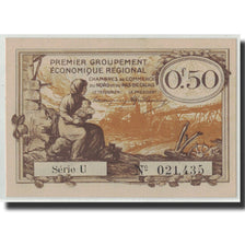 Banknote, Pirot:94-4, 50 Centimes, Undated, France, UNC(63), NORD-PAS DE CALAIS