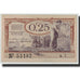 Banknote, Pirot:94-3, 25 Centimes, Undated, France, UNC(63), NORD-PAS DE CALAIS