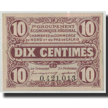 Banknote, Pirot:94-2, 10 Centimes, Undated, France, UNC(65-70), NORD-PAS DE