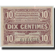 Billet, France, NORD-PAS DE CALAIS, 10 Centimes, Undated, NEUF, Pirot:94-2