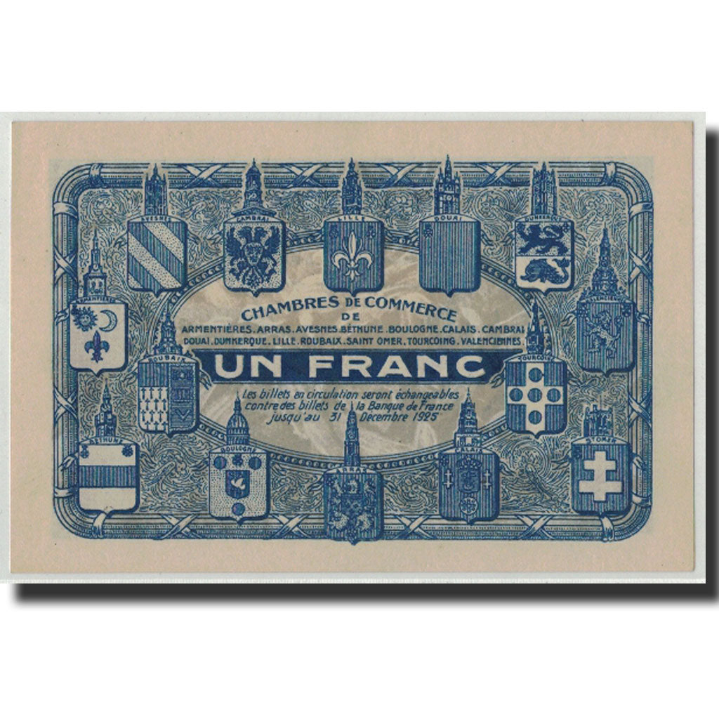 France, NORD-PAS DE CALAIS, 1 Franc, SPL