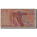Banknote, West African States, 1000 Francs, 2009, KM:New, VG(8-10)