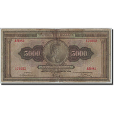Greece, 5000 Drachmai, 1932, KM:103a, 1932-09-01, VG(8-10)