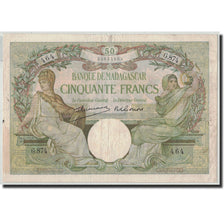 Banknote, Madagascar, 50 Francs, Undated (1937-47), KM:38, VF(30-35)