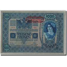 Austria, 1000 Kronen, Undated (1919), 1922-01-02, KM:60, EF(40-45)