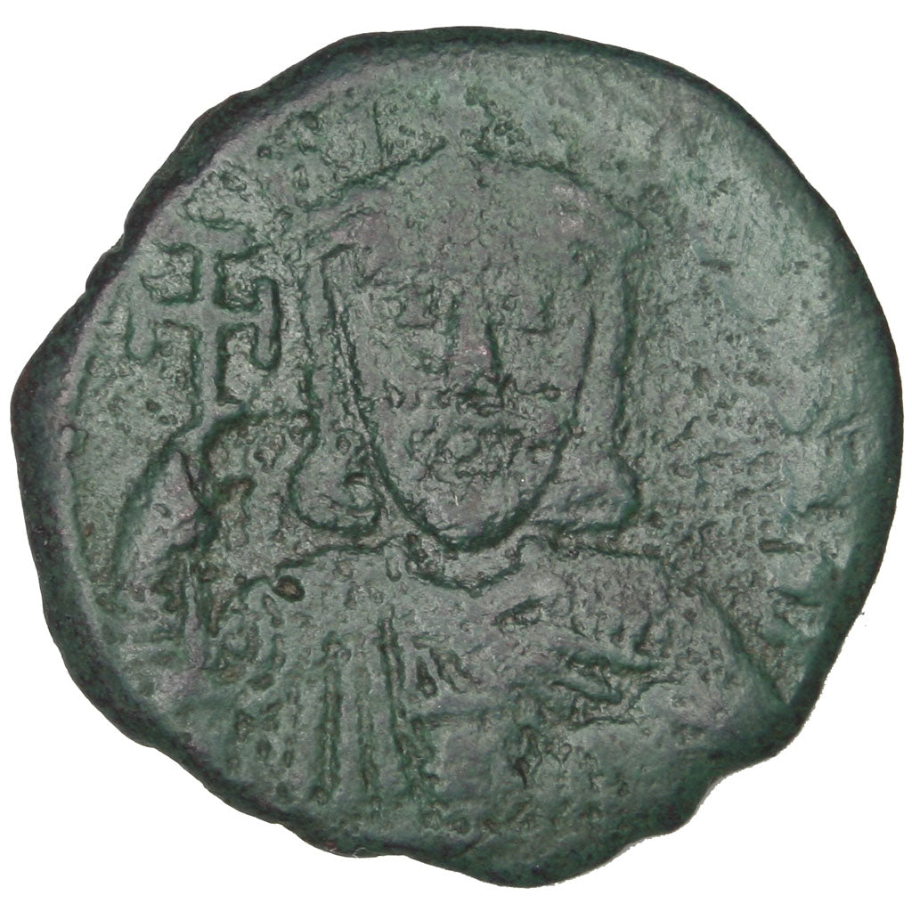 Nicephorus I and Stauracius 802-811, Follis, Constantinople, VF(30-35), Copper,.