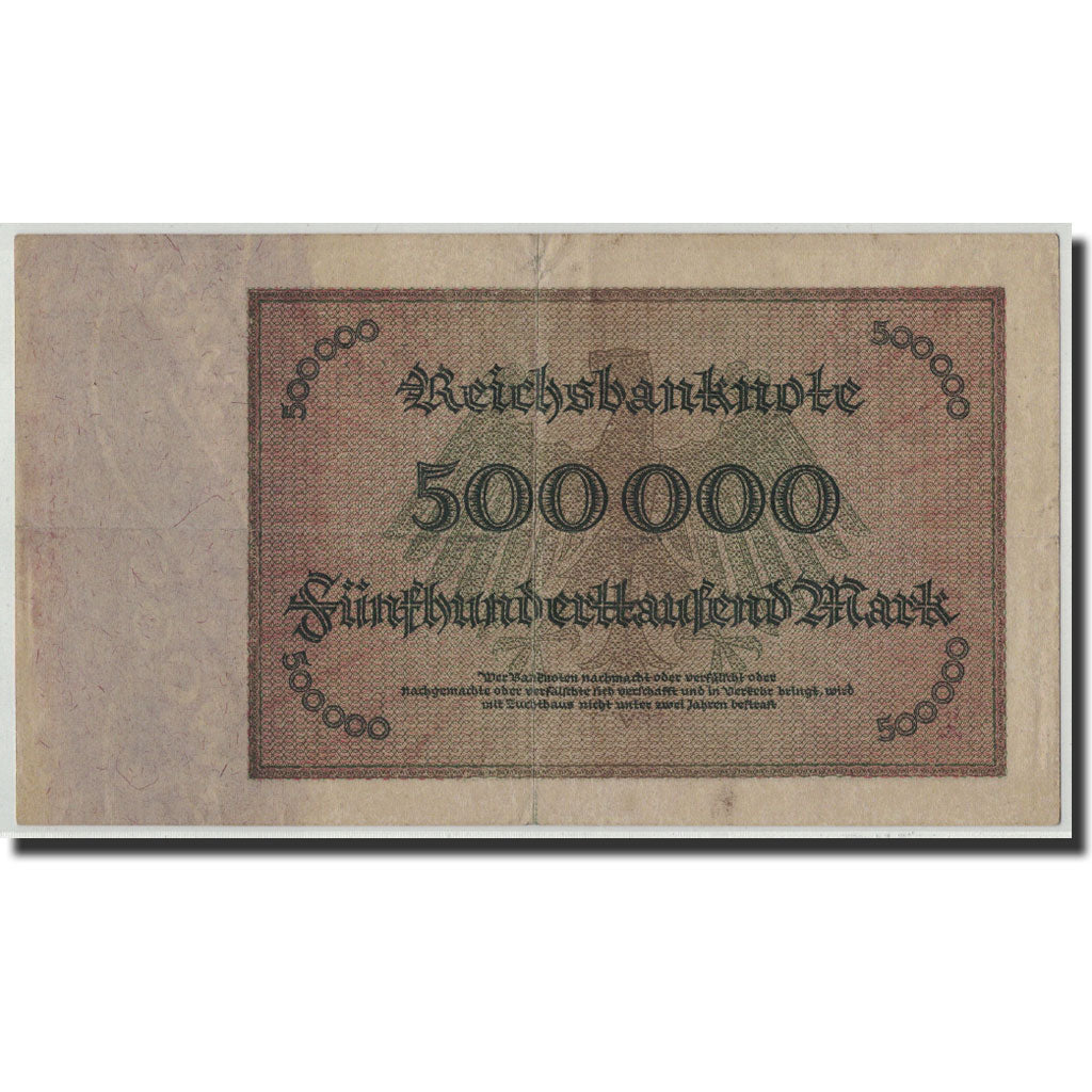 Germania, 500,000 Mark, 1923, KM:88b, 1923-05-01, BB
