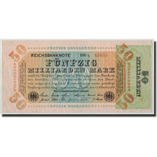 Banknote, Germany, 50 Milliarden Mark, 1923, 1923-10-10, KM:120A, EF(40-45)