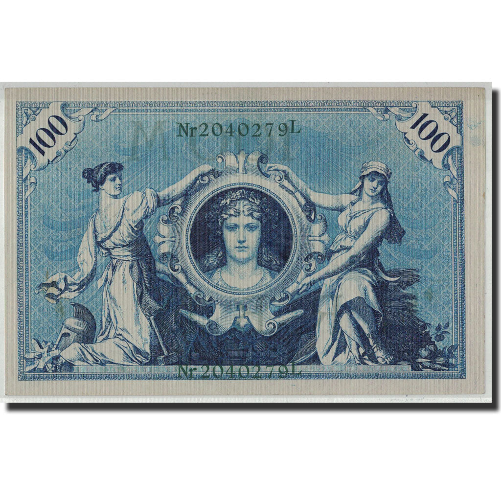 Billet, Allemagne, 100 Mark, 1908, 1908-02-07, KM:34, SPL