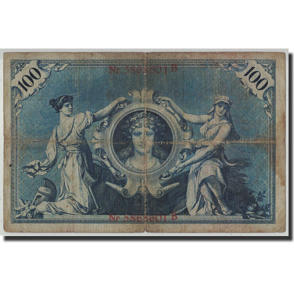 Banconote, Germania, 100 Mark, 1905, KM:24a, 1905-12-18, B