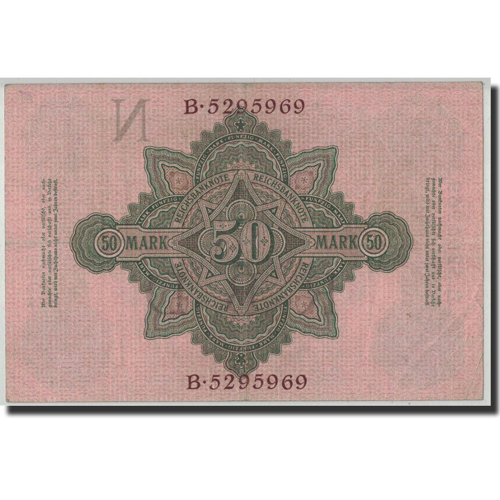 Deutschland, 50 Mark, 1910, KM:41, 1910-04-21, SS