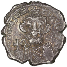 Constans II 641-668, Hexagram, Constantinople, AU(50-53), Silver, Sear #991,...
