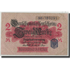 Allemagne, 2 Mark, 1914, KM:55, 1914-08-12, B+