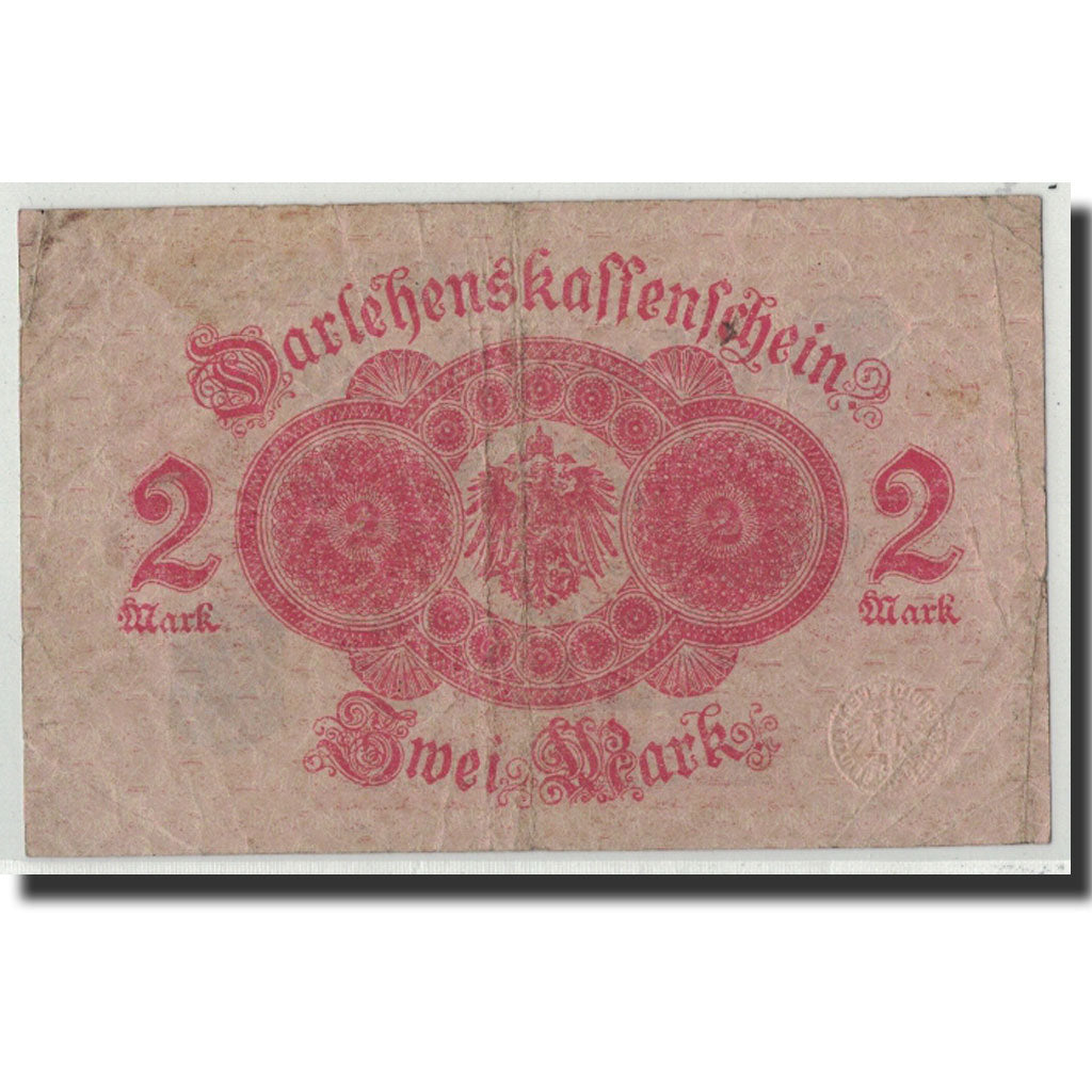 Germania, 2 Mark, 1914, KM:55, 1914-08-12, B+