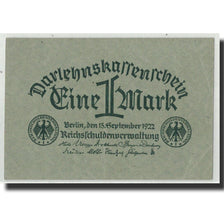 Banknote, Germany, 1 Mark, 1922, 1922-09-15, KM:61a, UNC(60-62)